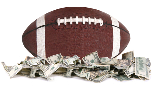 Football with money